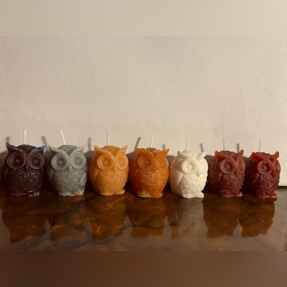 Owl Candles - Picture 1 of 1
